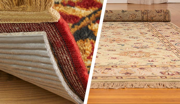 Rug pad for wood floors: adds grip, protects, and feels comfy