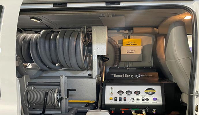 Truck mounted butler system