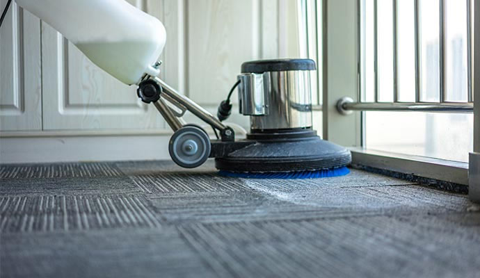 Professional carpet restoration