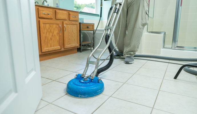 Professional floor cleaning service